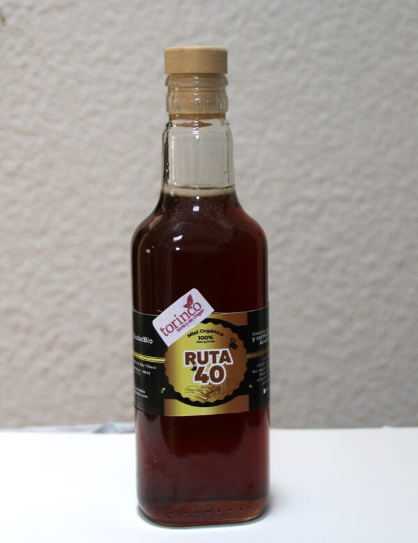 Ruta 40, miel de abejas 100% pura y cruda, contenido 500 gr - Imagen 2