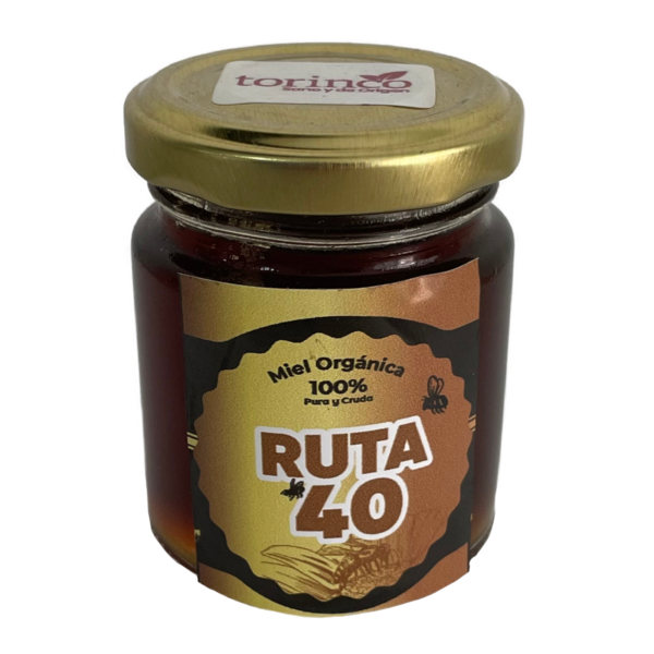 Ruta 40, miel de abejas 100% pura y cruda, contenido 90 gr